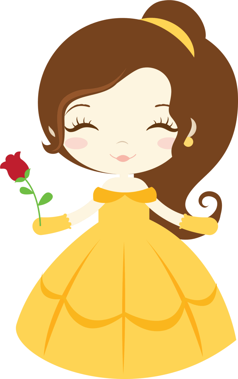 Ado por princesas beast cute disney princess clipart full size see picture