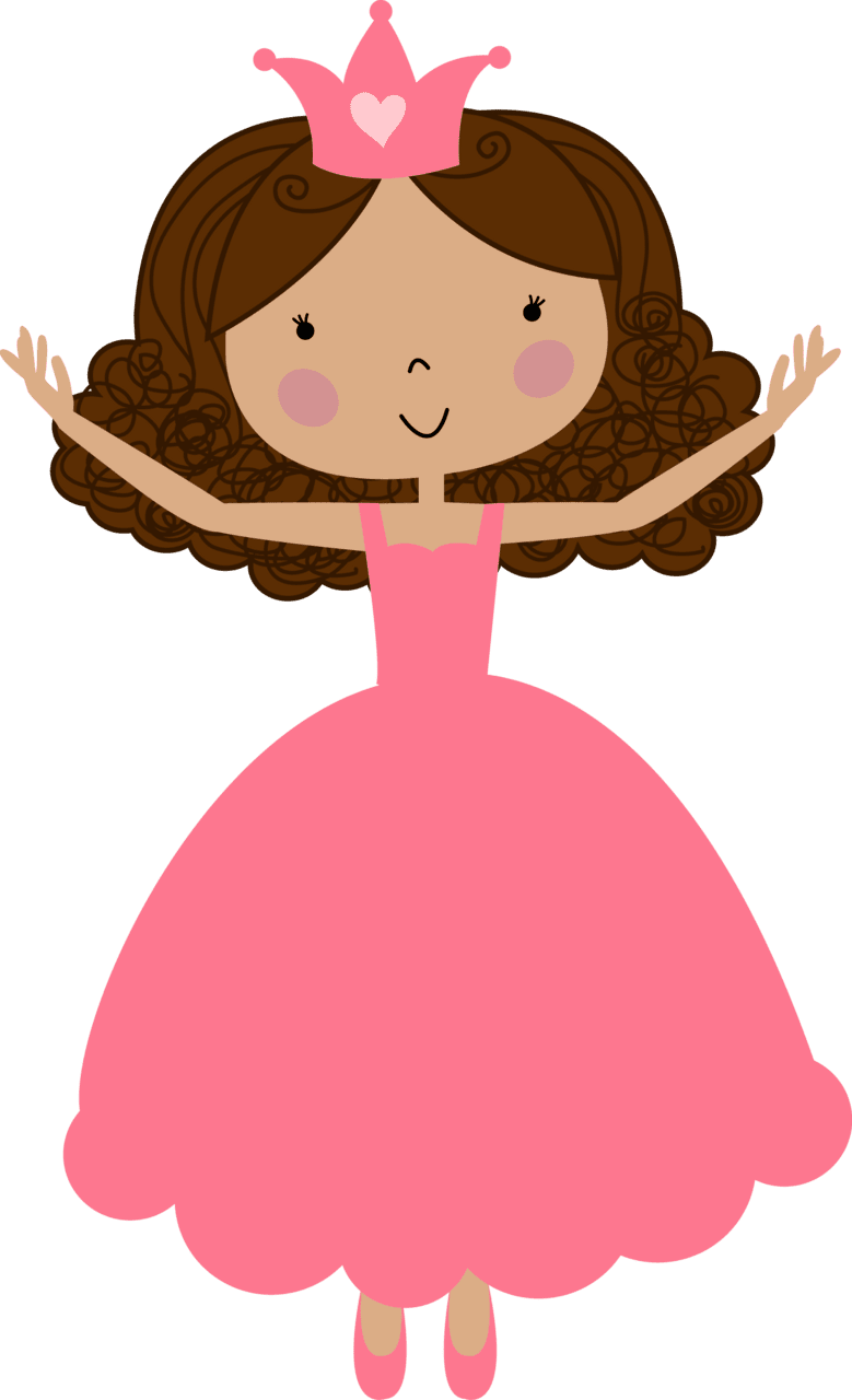 Princess pin page clipart background