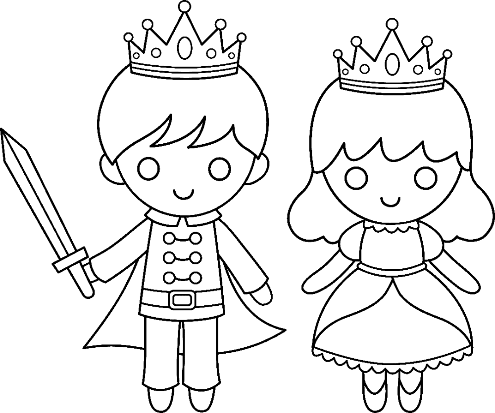 Queen pin page clipart logo 3