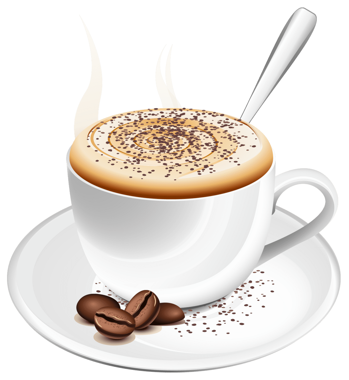 Cup of coffee clipart vector