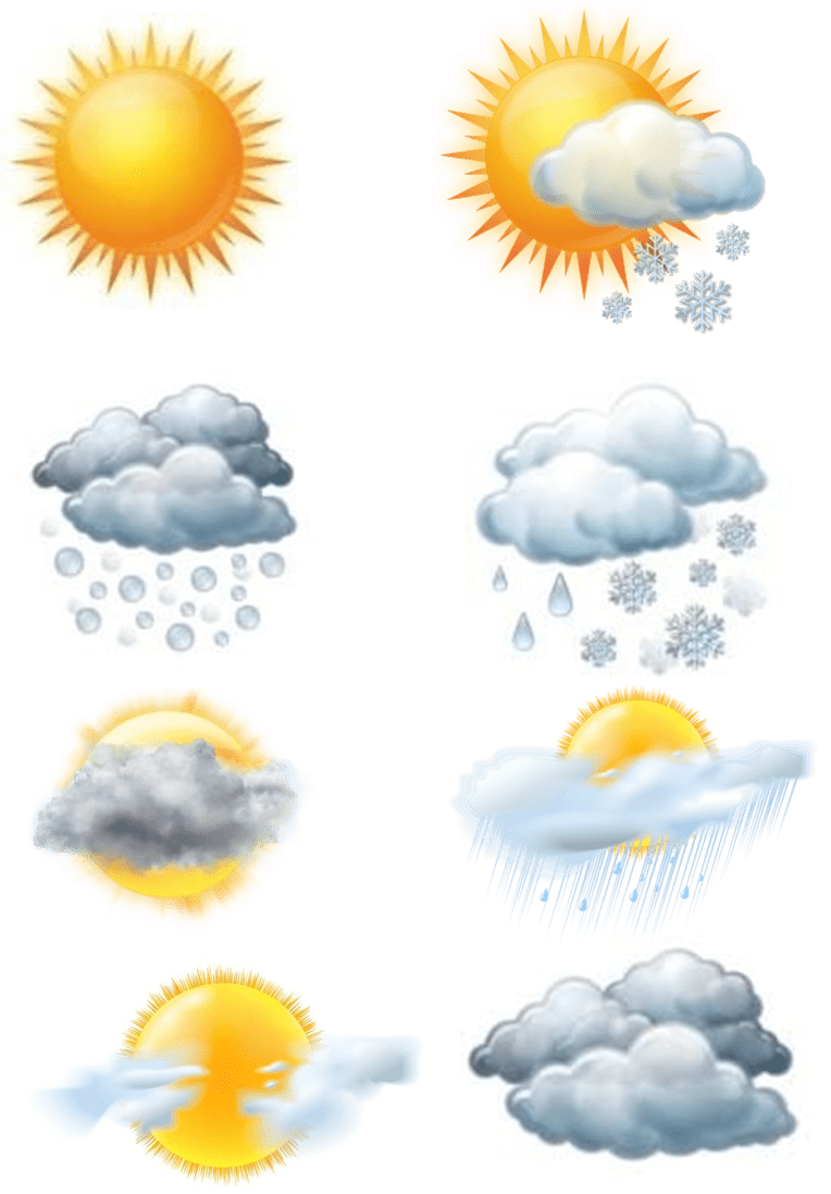 Weather clipart vector