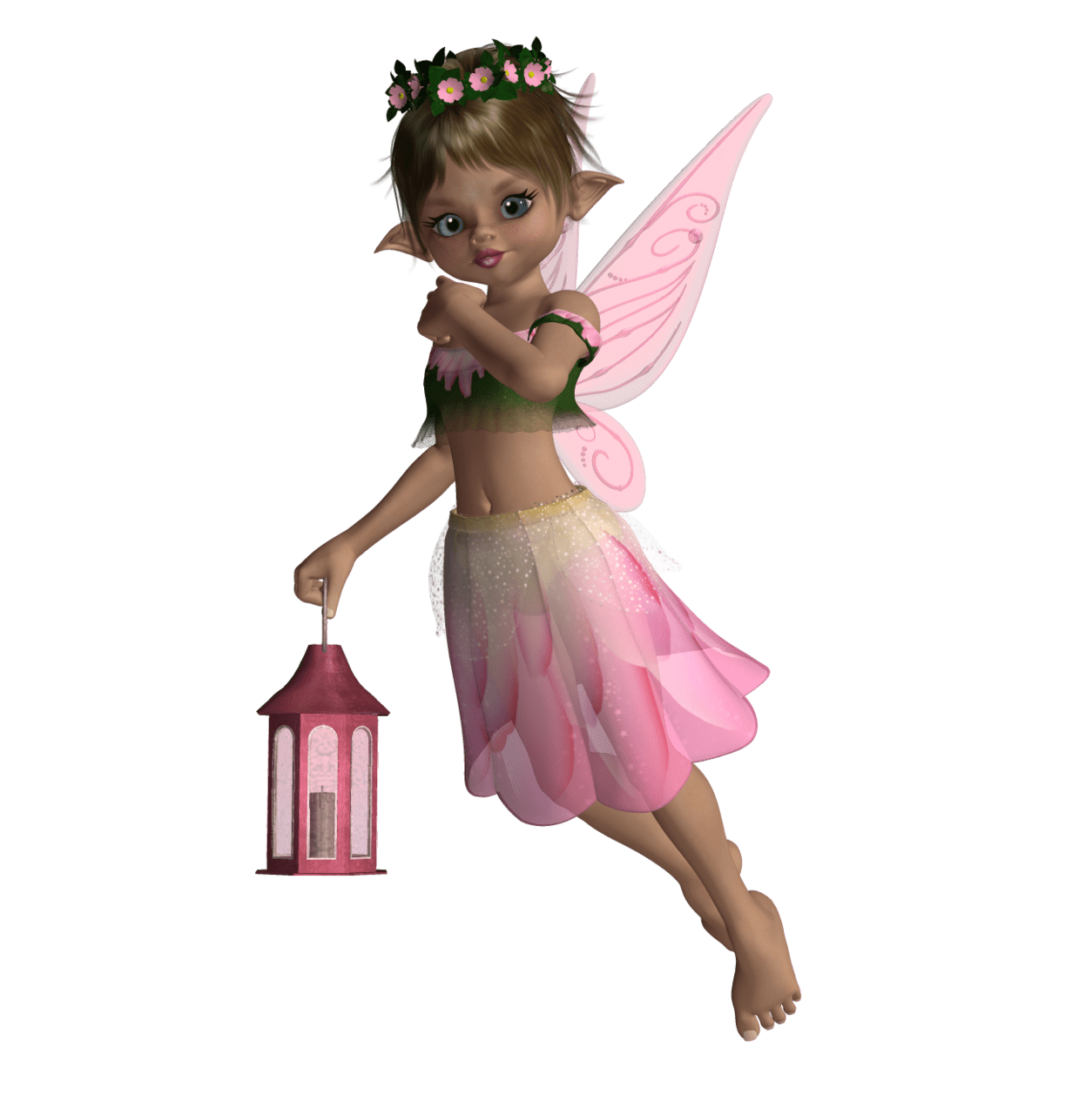 Fairy pin page clipart picture 4