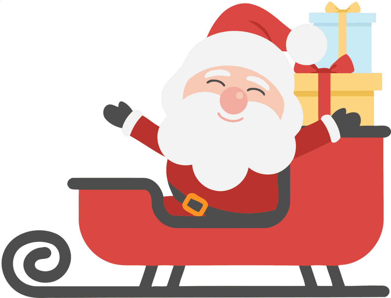 Santa claus use this clipart for your holiday projects background