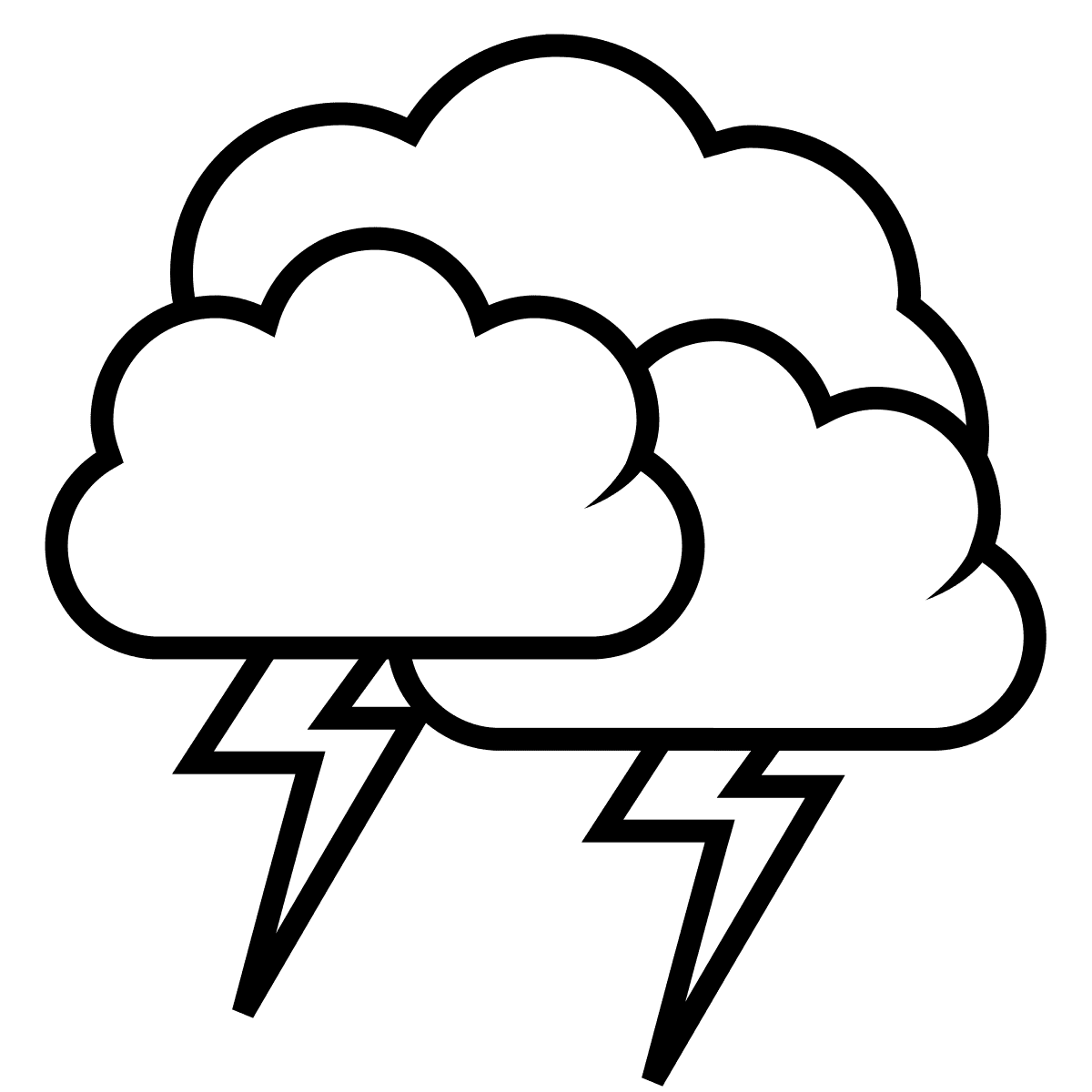 Lightning bolt pin page clipart photo