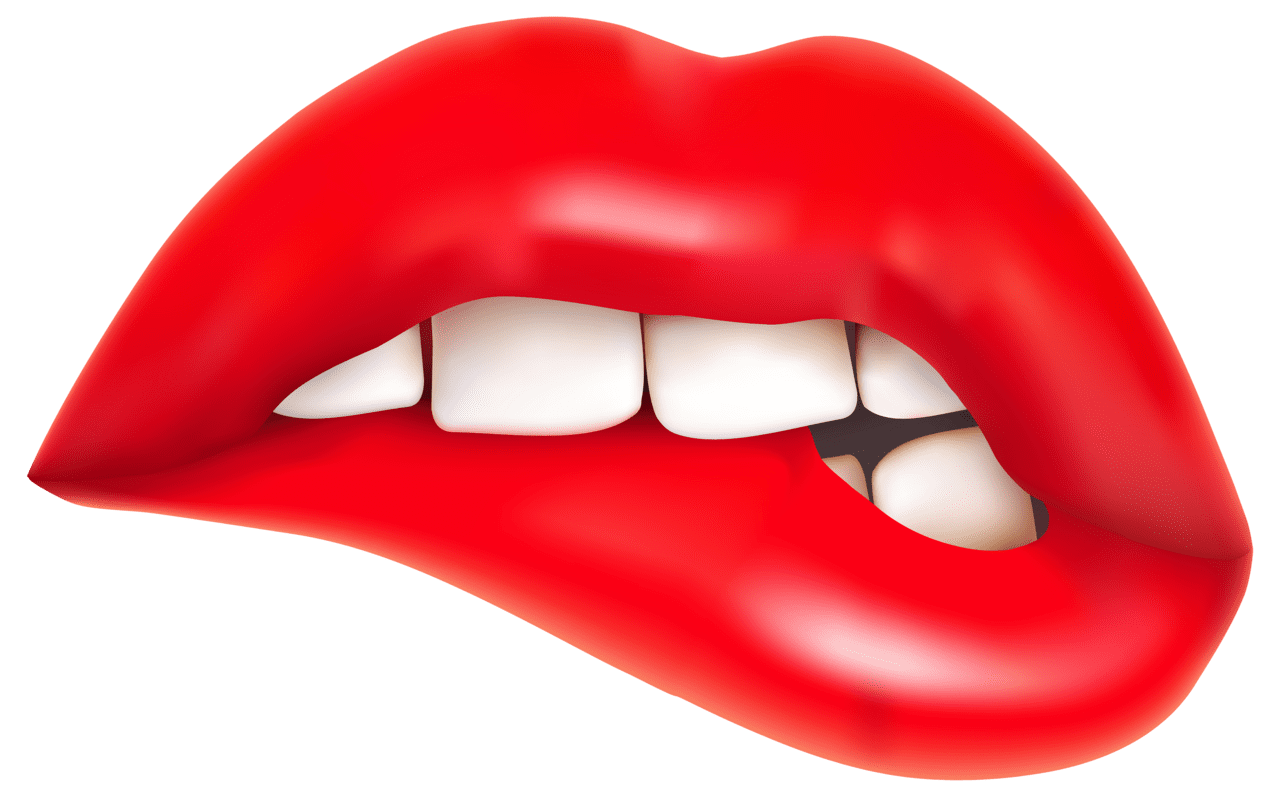 Mouth red lipstick cliparts images clipart library