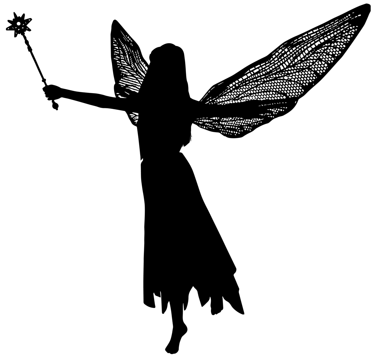 Fairy silhouette clipart image yopriceville high quality images and fr art