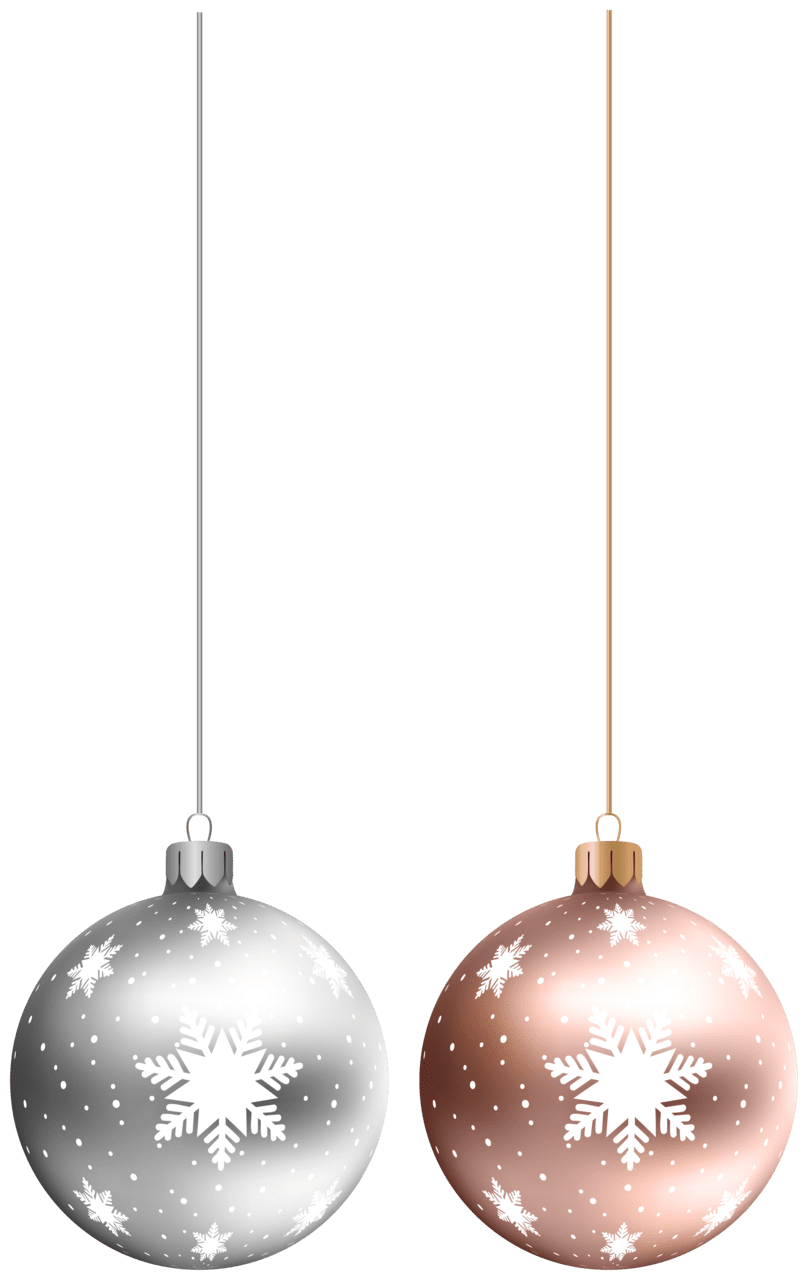 Ornament hanging christmas ornamets clipart image