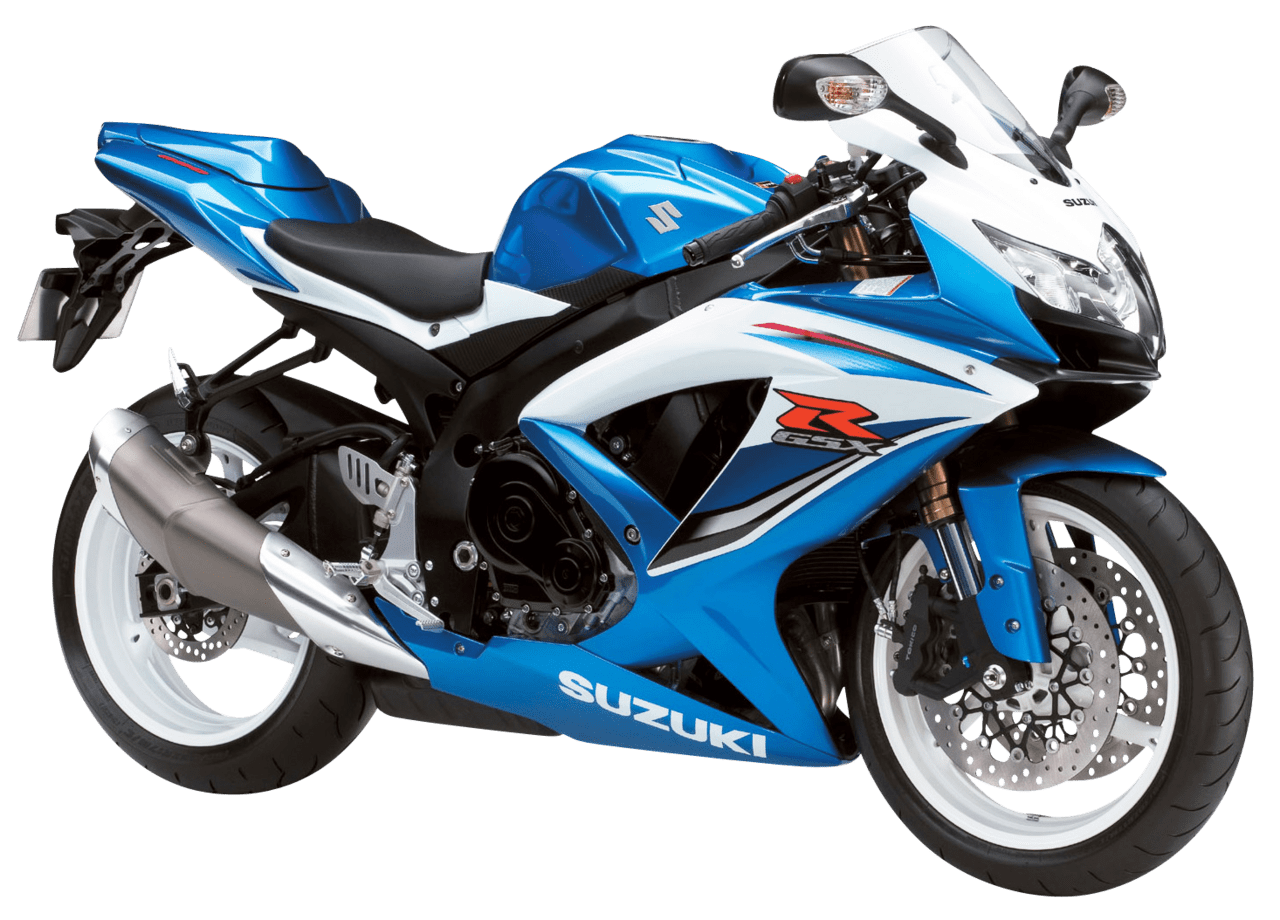 Motorcycle blue suzuki gsx clipart logo