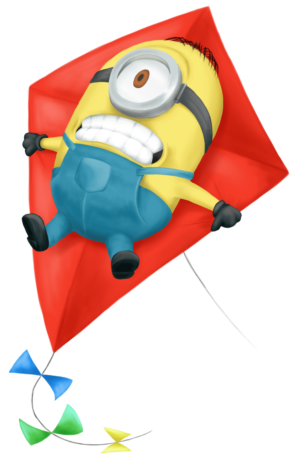 Kite minions clipart picture