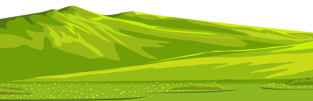 Forest summer valley ground clipart image