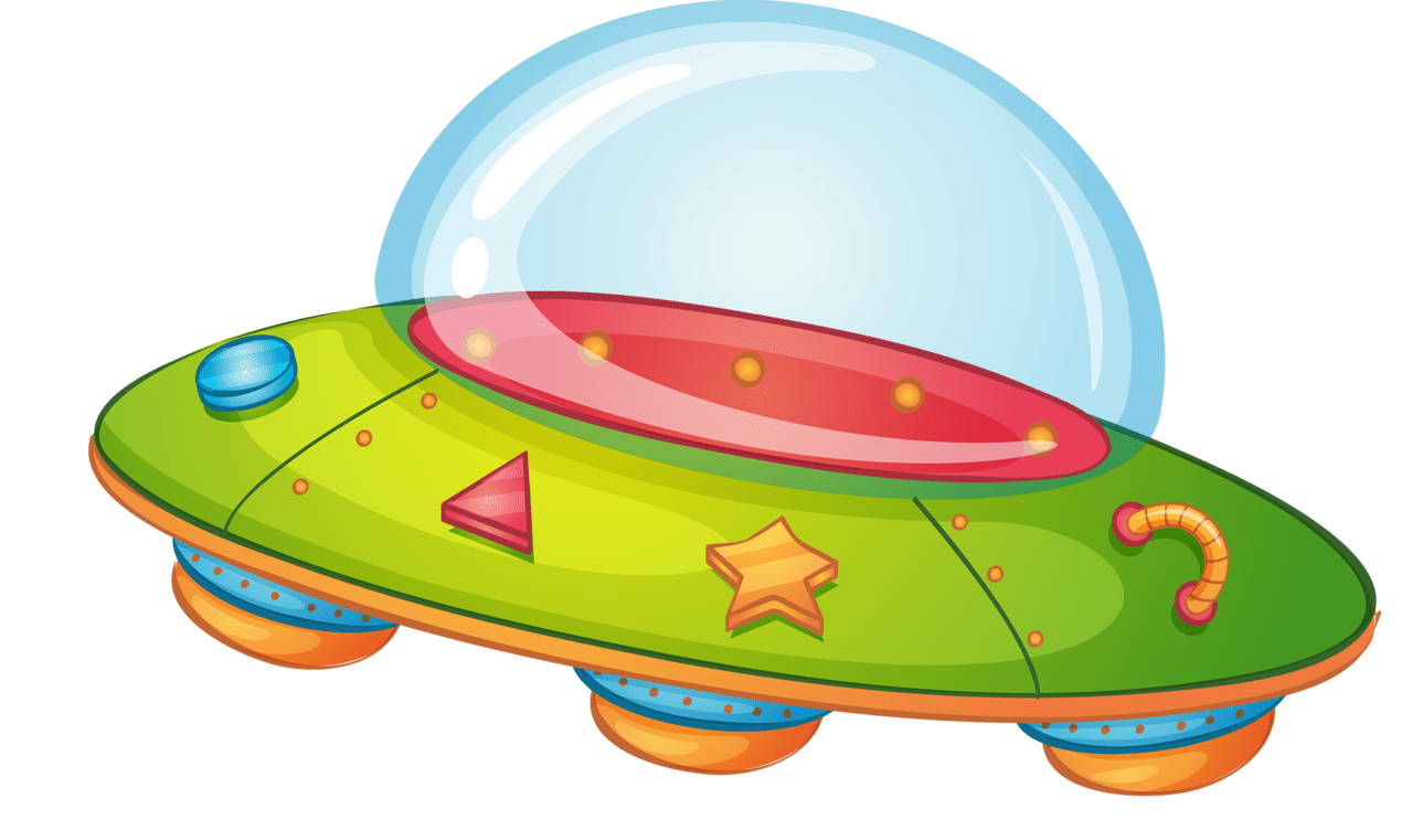 Rocket ship clipart vector 2