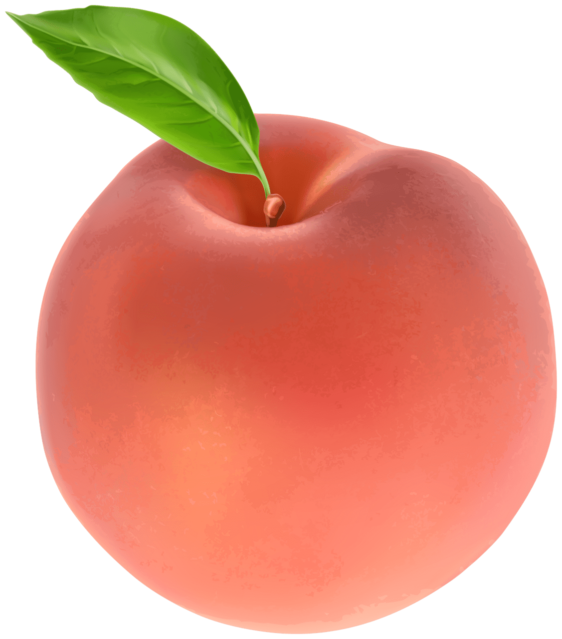 Peach image clipart