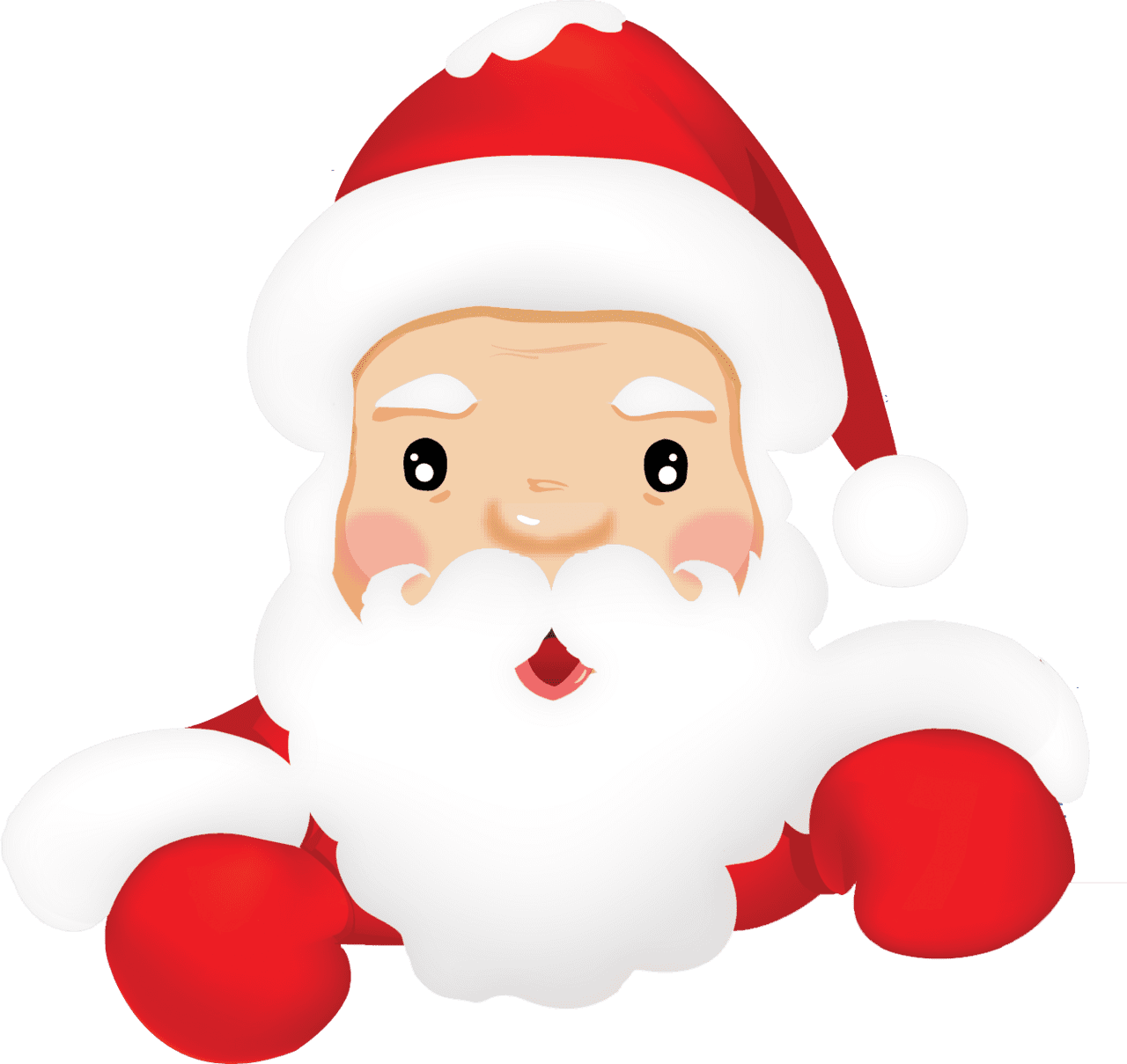 Scrap santa claus saint nicholas father christmas para dise en formato clipart vector