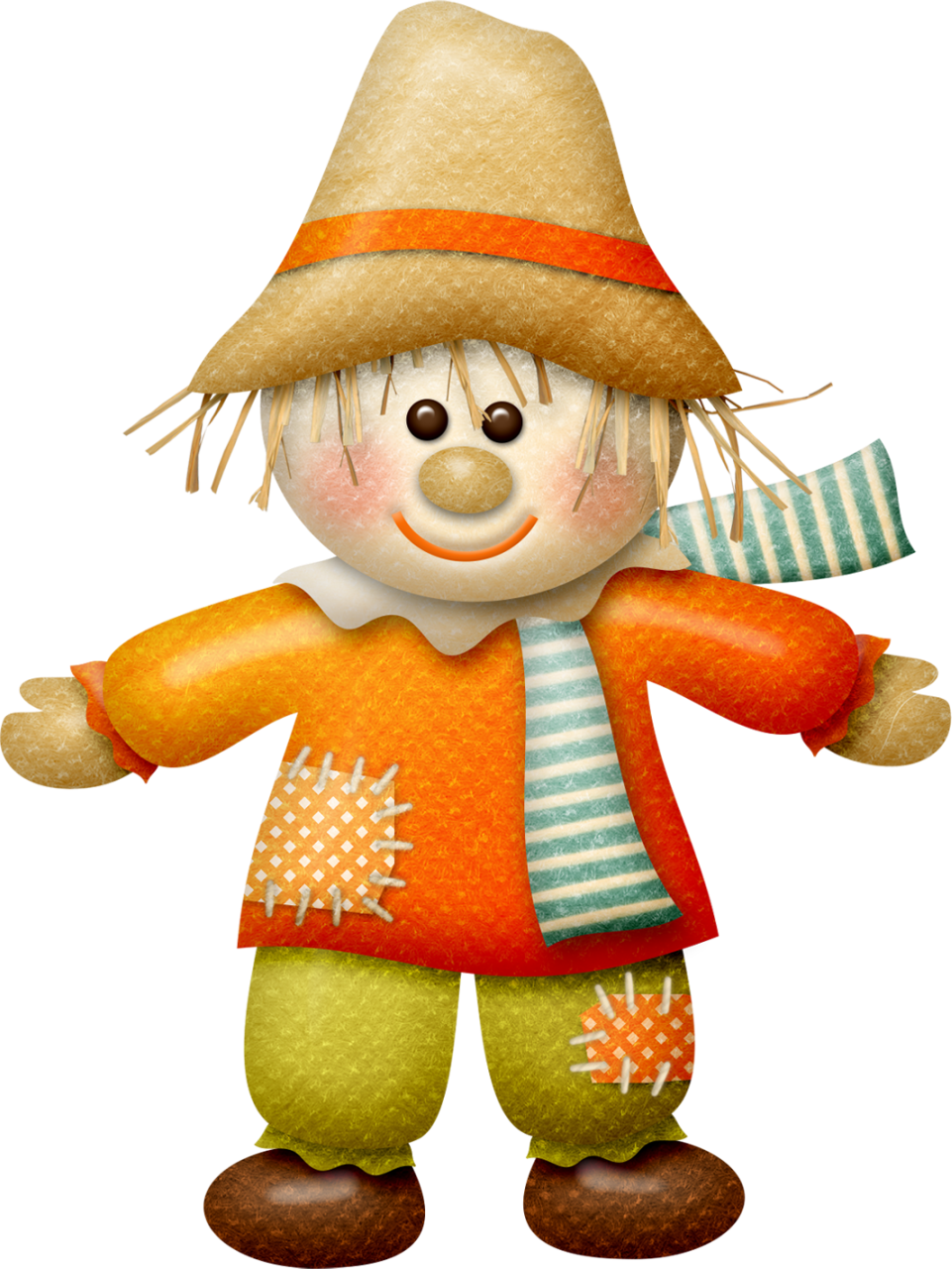 Scarecrow falltastic espantalho festa junina desenho decora infantil clipart logo