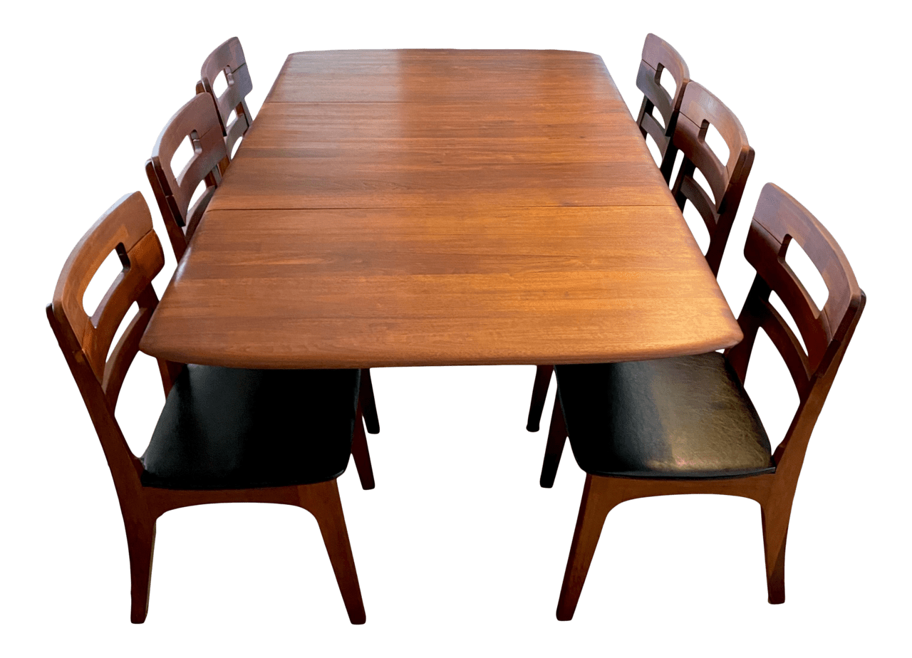 Dining table chair sets clipart logo