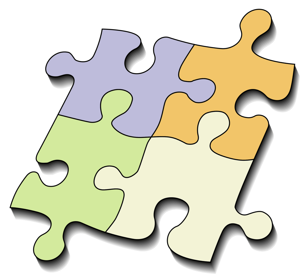 Puzzle jigsaw clipart photo