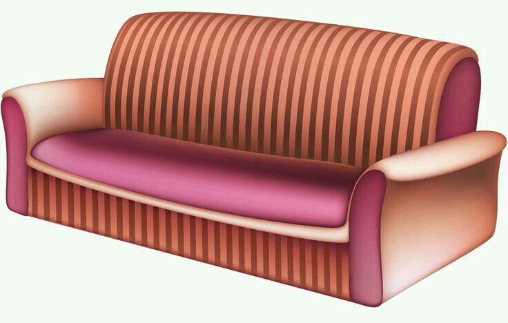 Couch pin page clipart picture