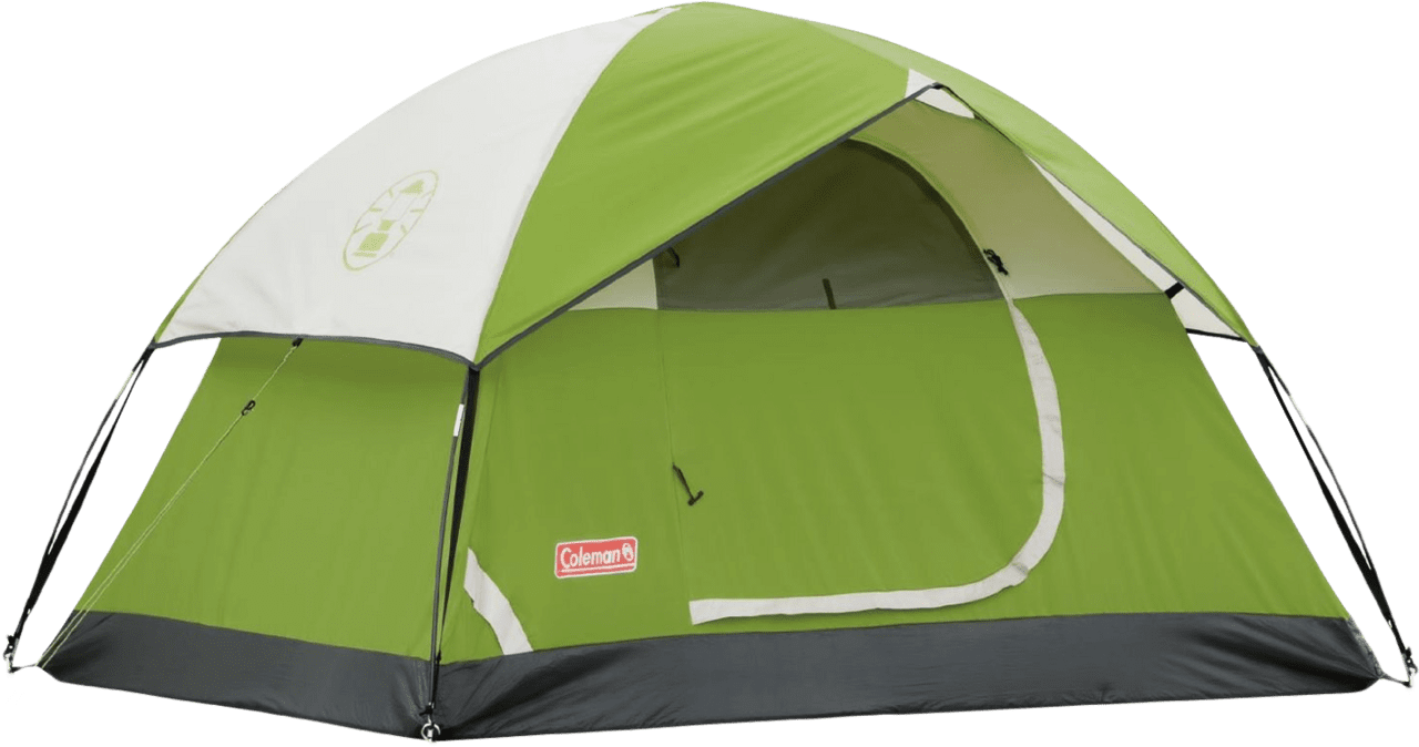 Camp tent image coleman person clipart large size