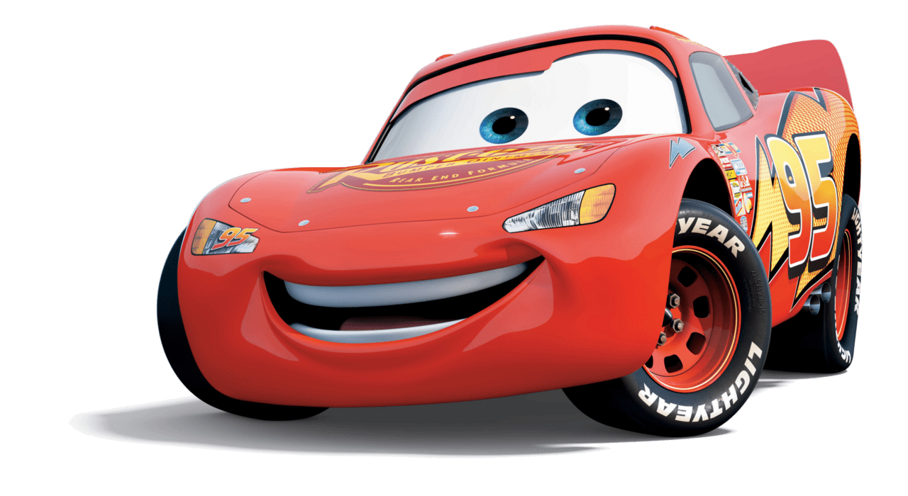 Race car lightning mcqueen clipart logo