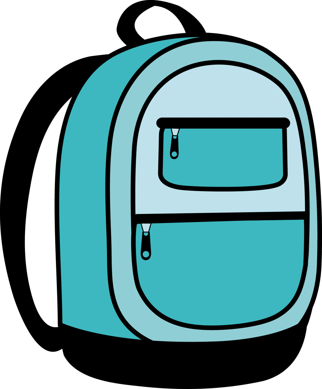 Back to school backpack clipart pictures