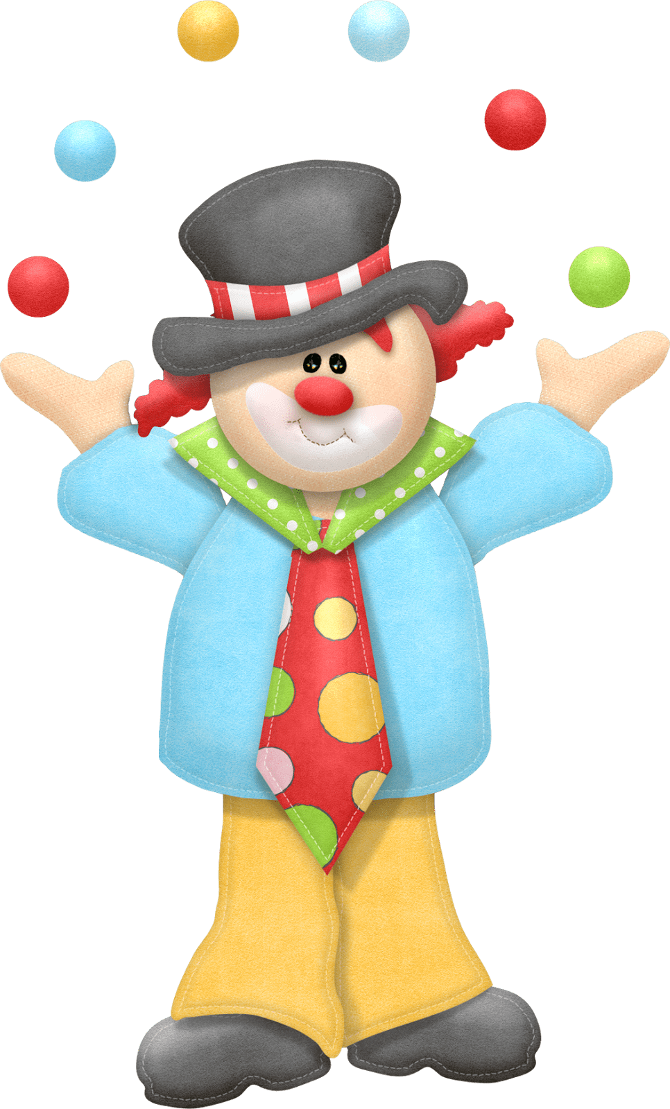 Clown big top clipart logo