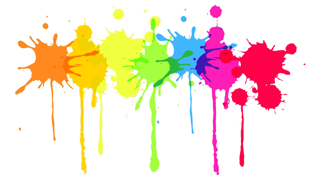 Color paint art background mart clipart