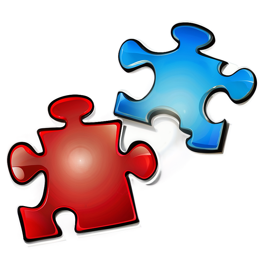 Single puzzle piece clipart wbq logo