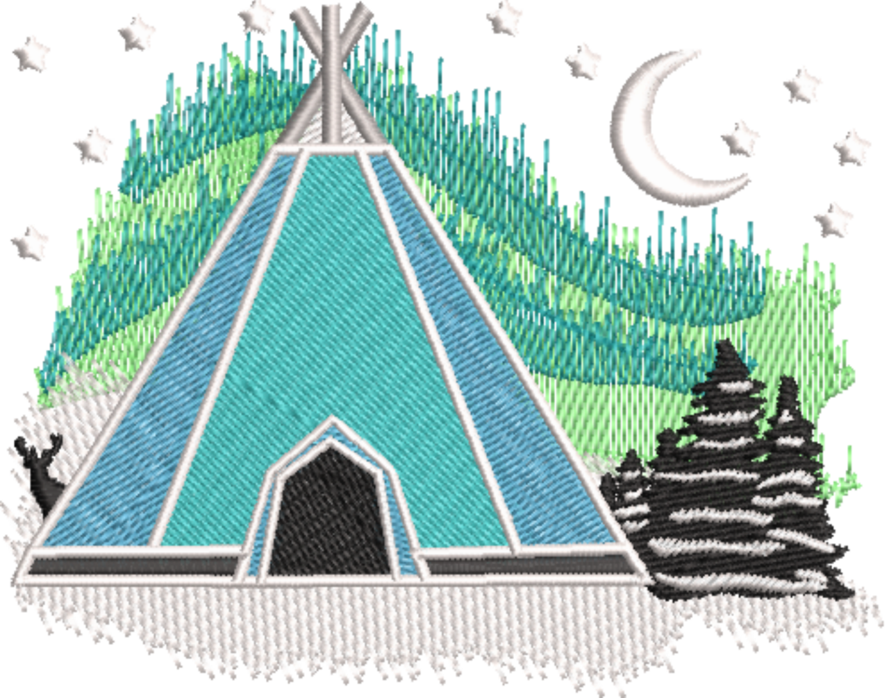 Tent polar clipart photo