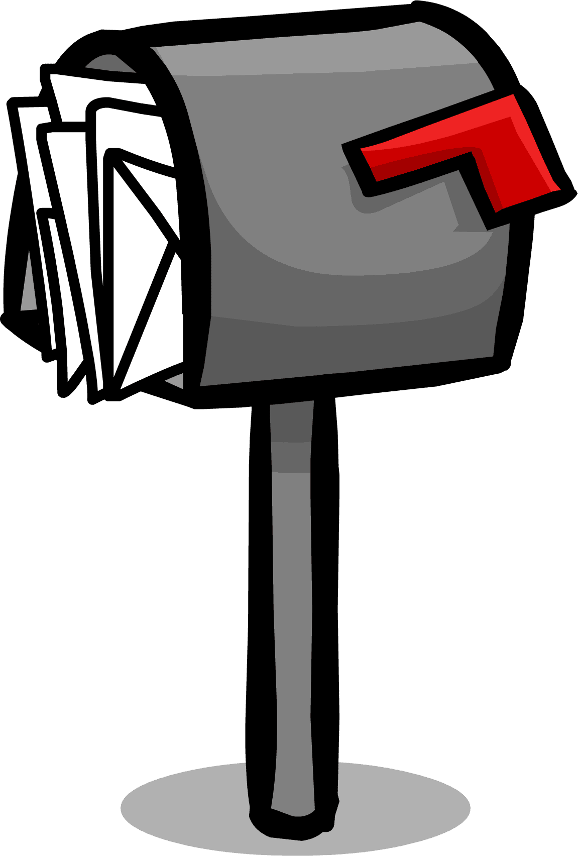 Letter mailbox clipart vector