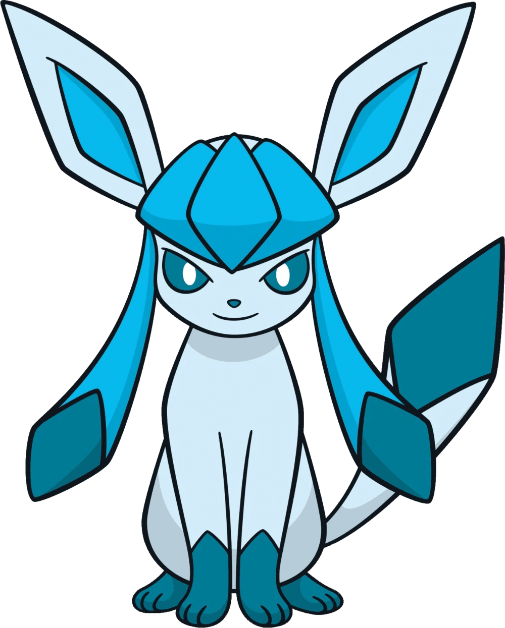 Pokemon glaceon clipart logo