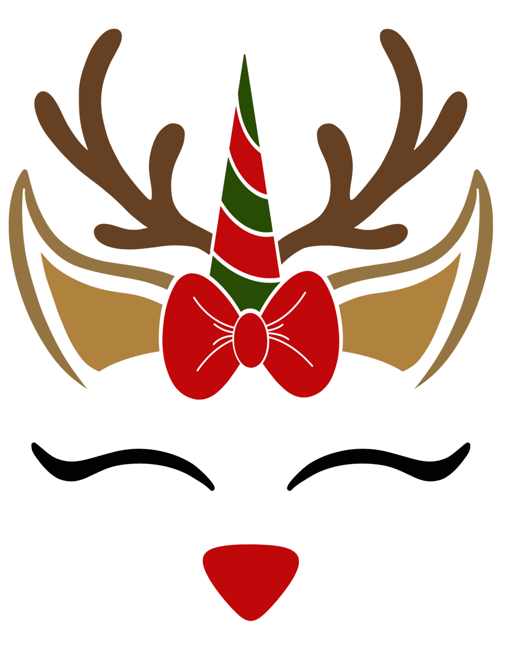 Moose pin page clipart image 2