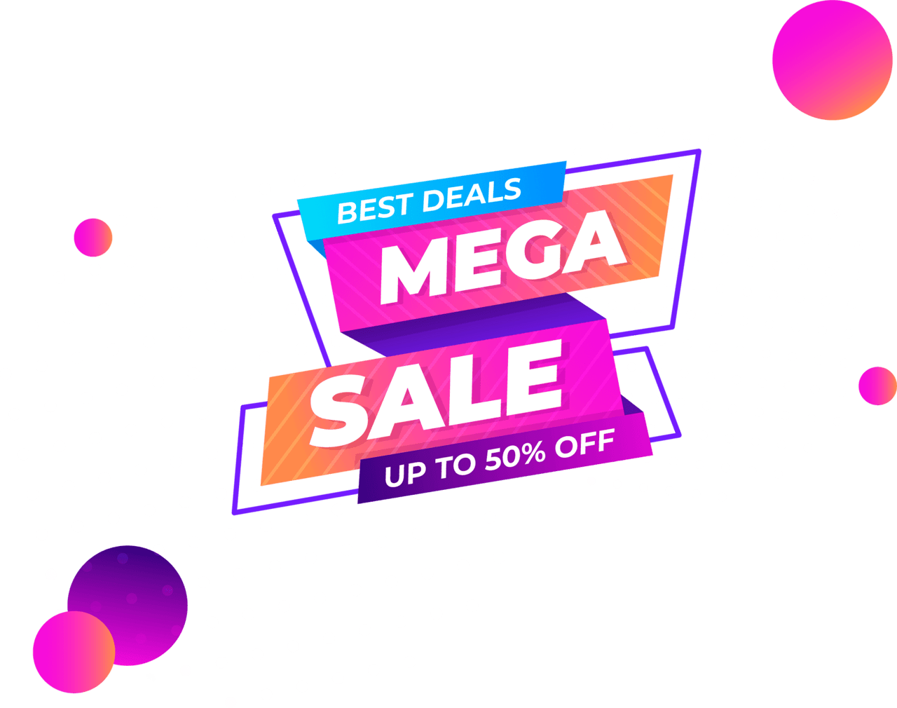 Garage sale best deals mega vector clipart