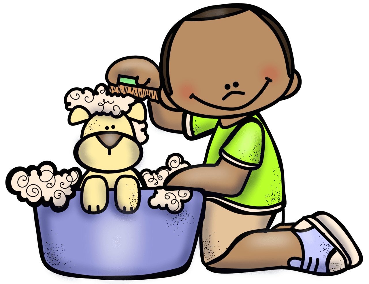 Bath pin page clipart free 3