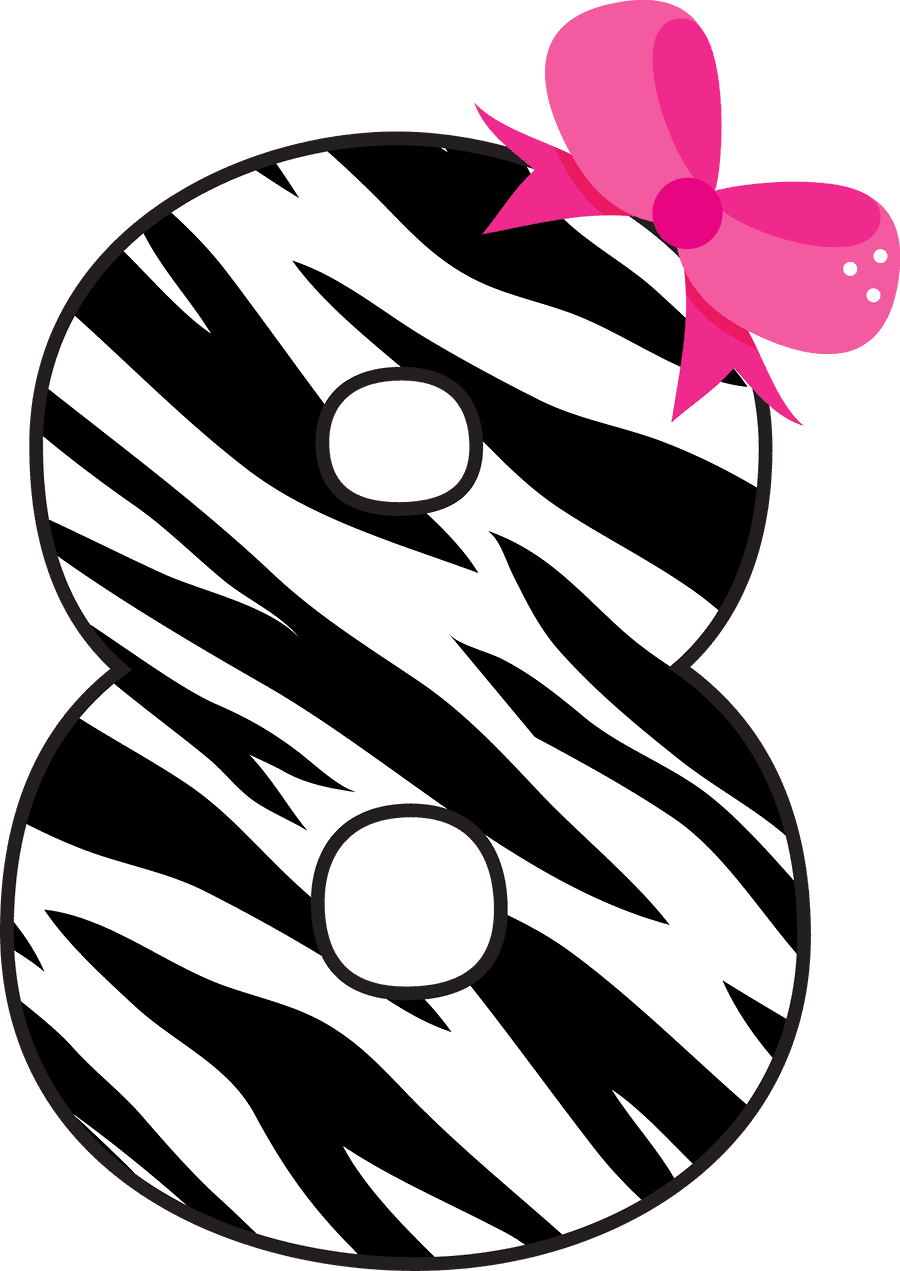 Zebra pin page clipart vector 3