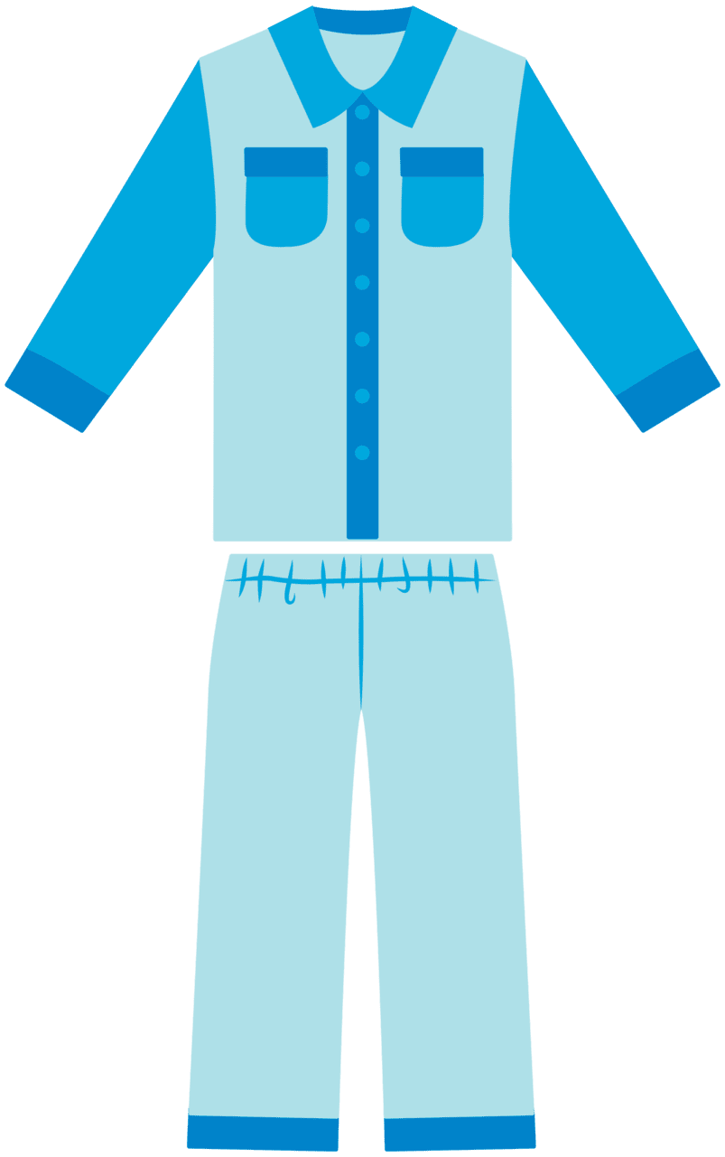 Pajama vector clipart images 5