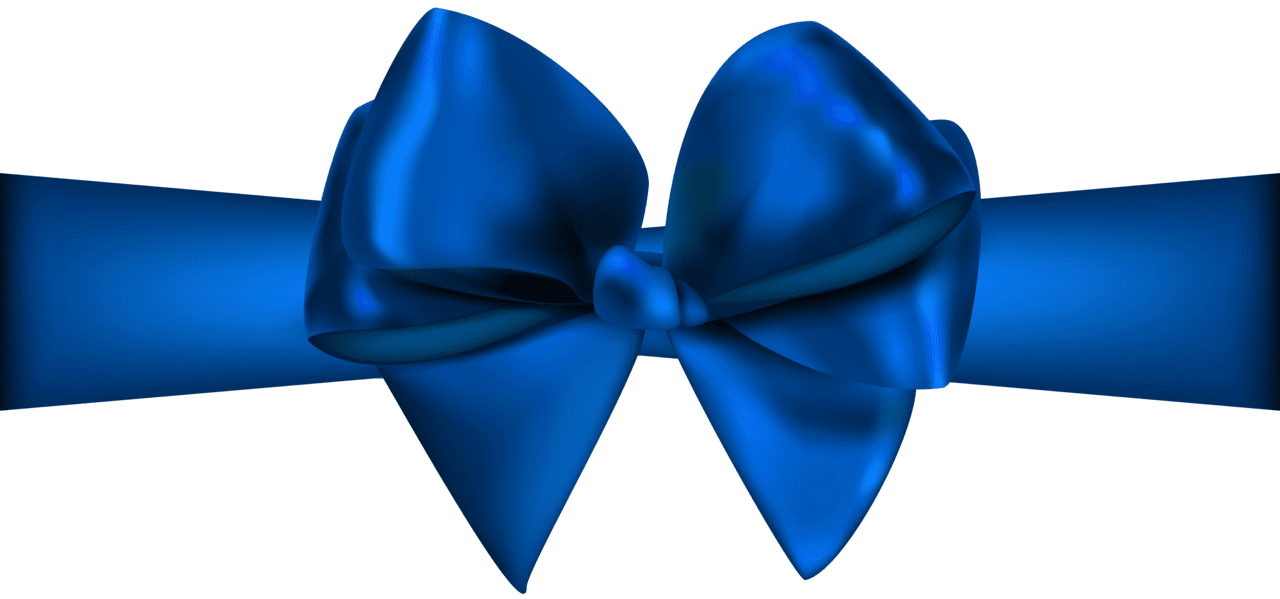 Blue ribbon with bow clipart best clip art