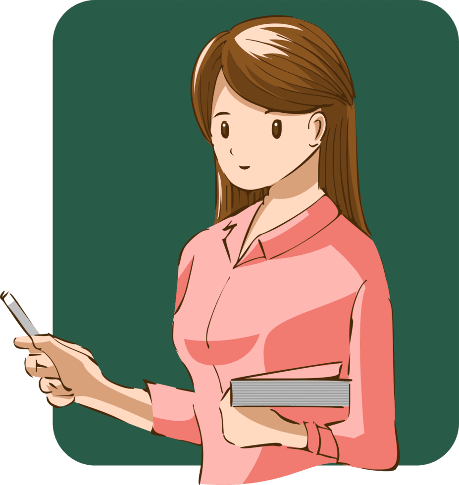 For teaching teacher woman graphic clipart design clip art