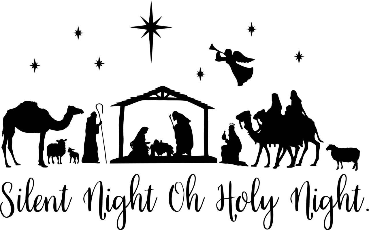 Bible study old testament nativity scene of jesus others clipart background