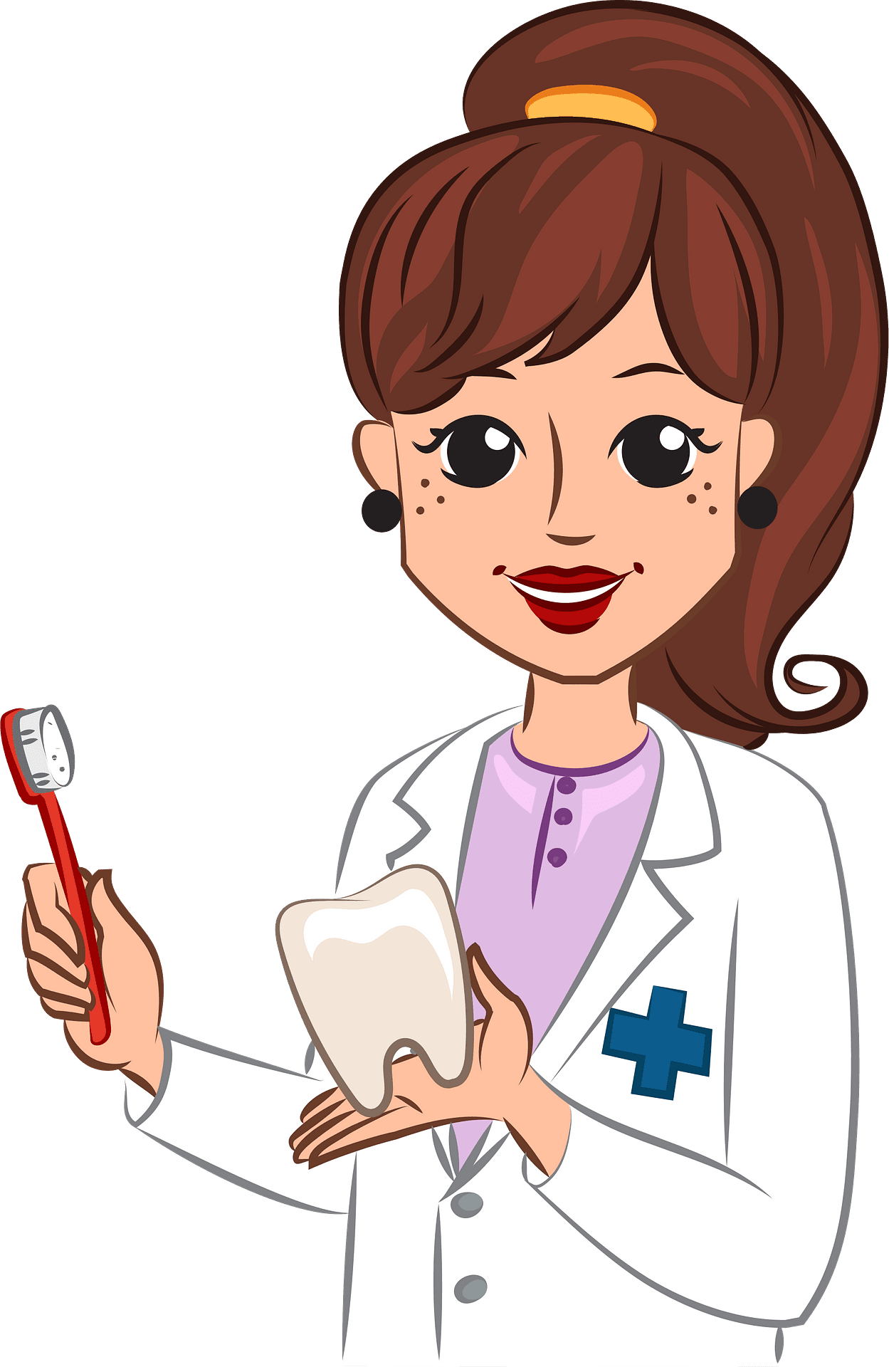 Dentist vector clipart images