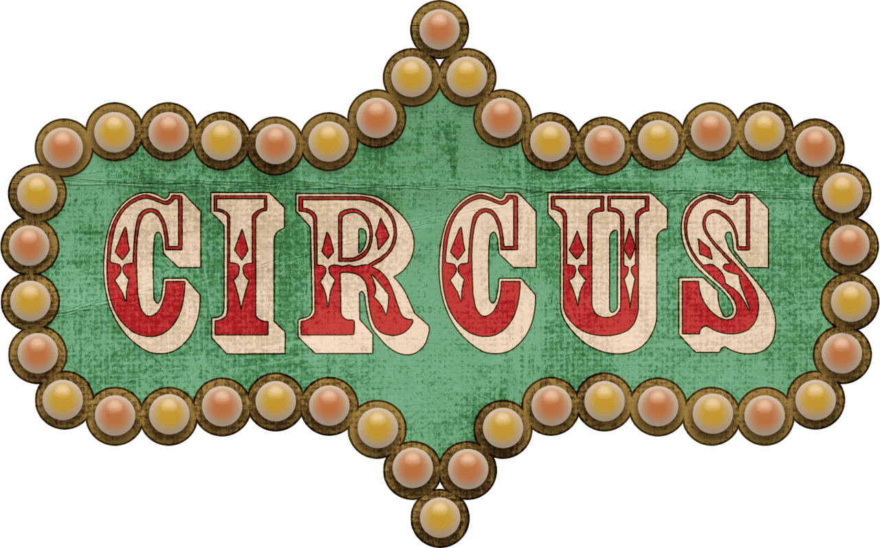 Carnival circus tent tutorial how to clipart clip art