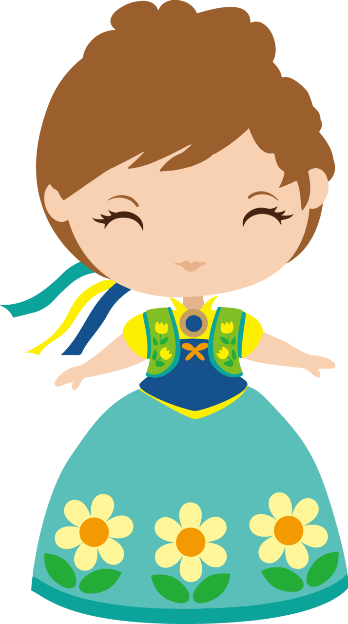 Princess frozen fever anna cute clipart full size pinclipart photo