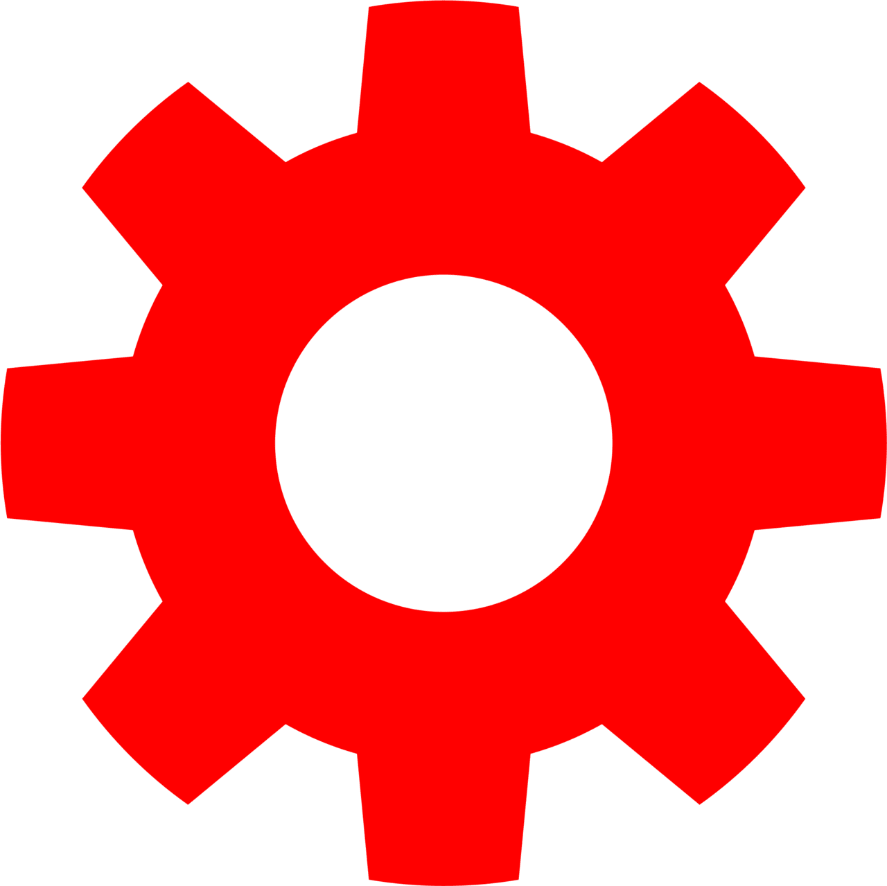 Gear images hd red clipart