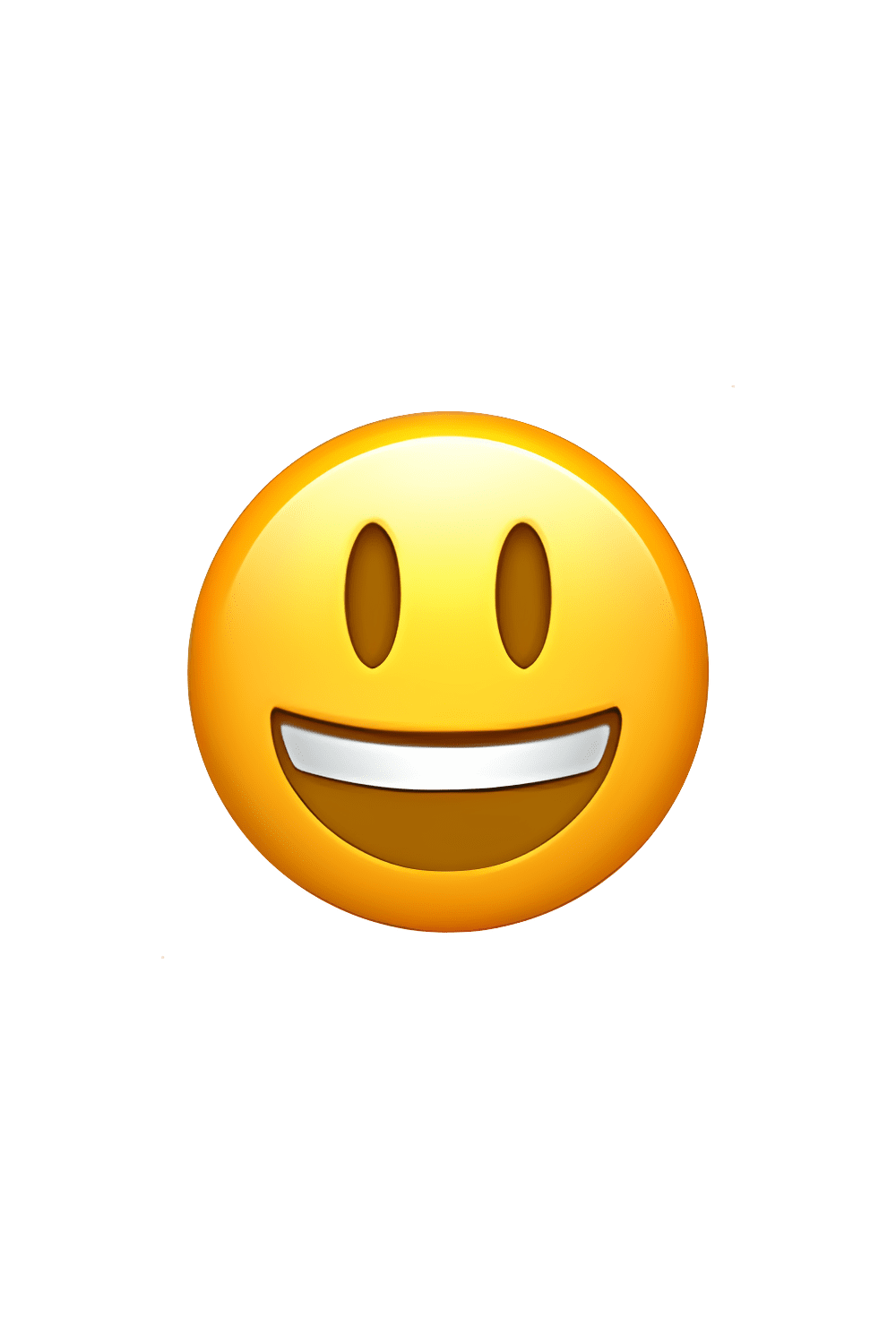 Smile grinning face with big eyes emoji clipart photo