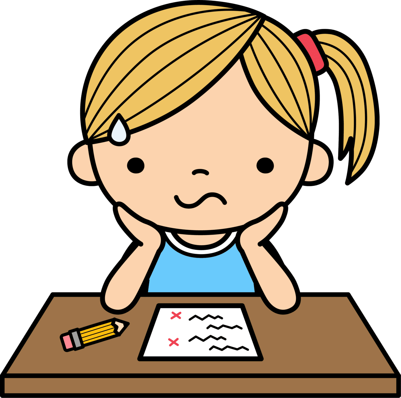 Sad pin page clipart logo 2