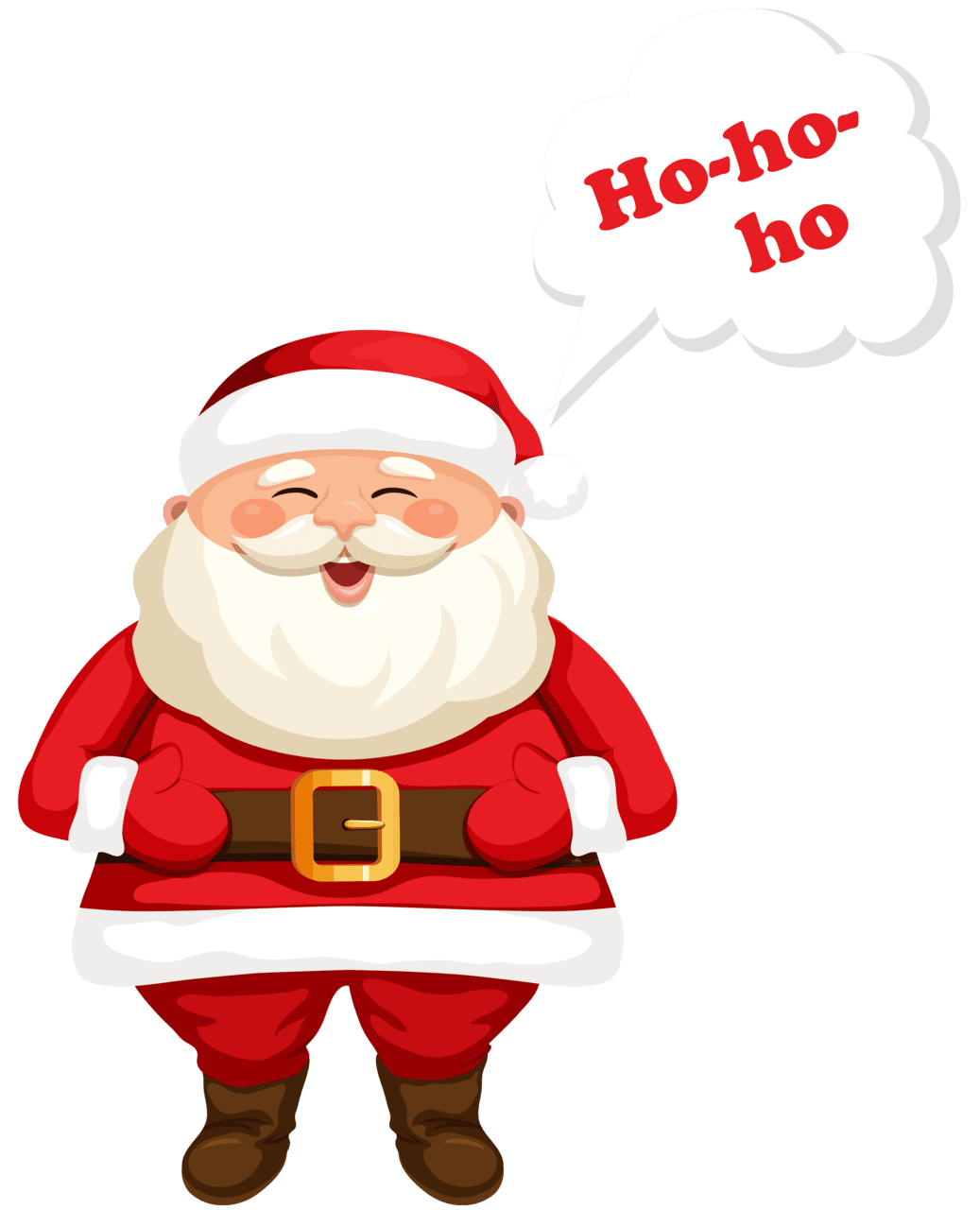 Father christmas hat santa claus ho clipart image