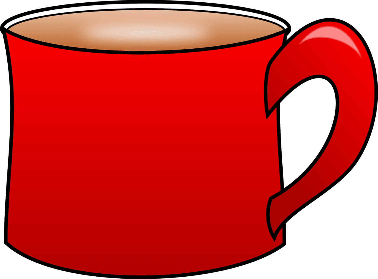 Cup pin page clipart free