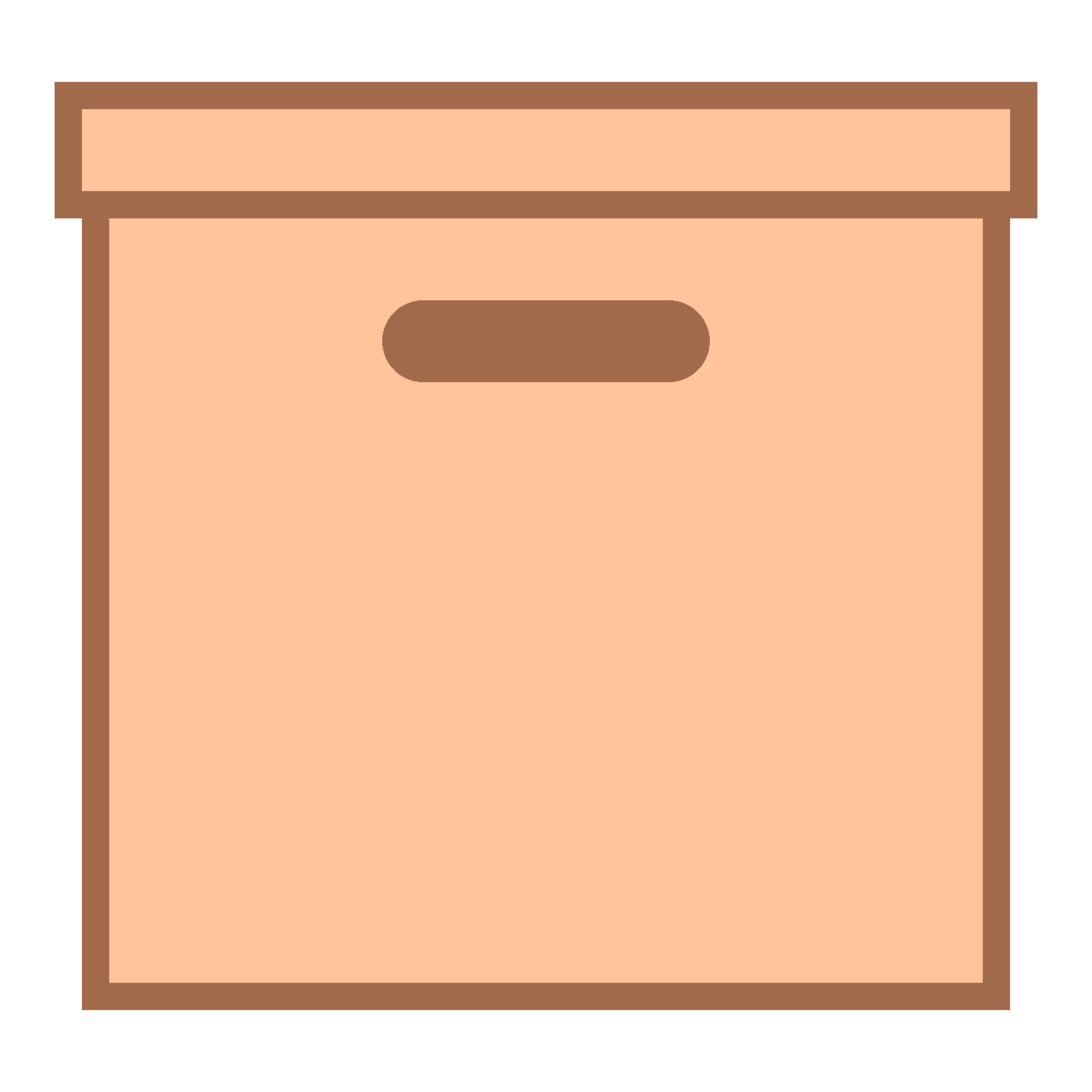 Open box image size clipart