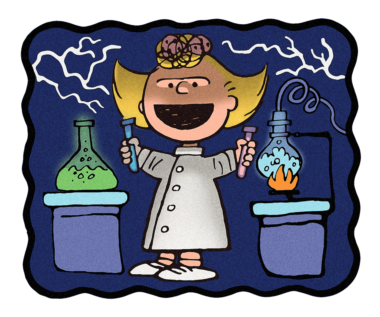 Mad scientist sally clipart picture