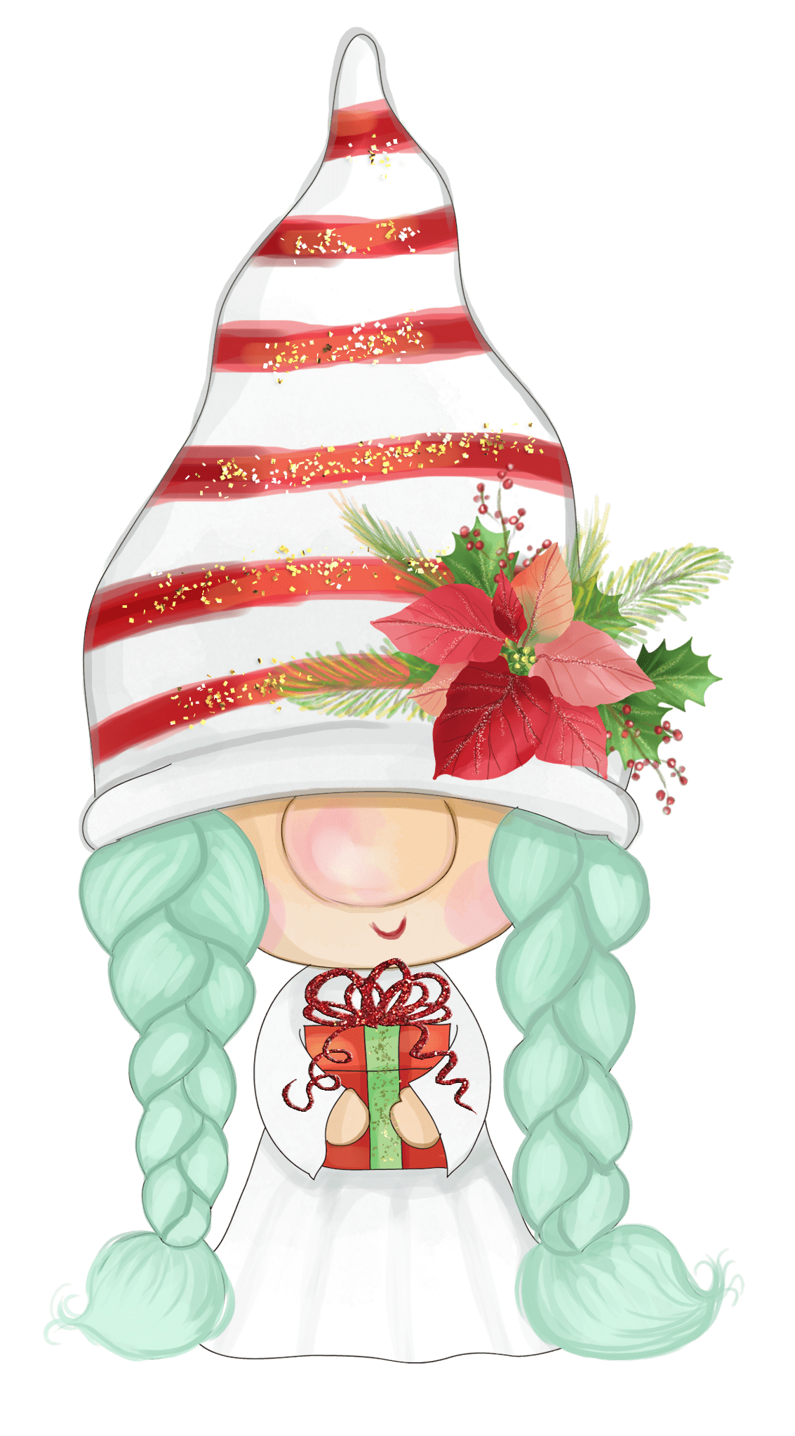 Gnome pin page clipart picture