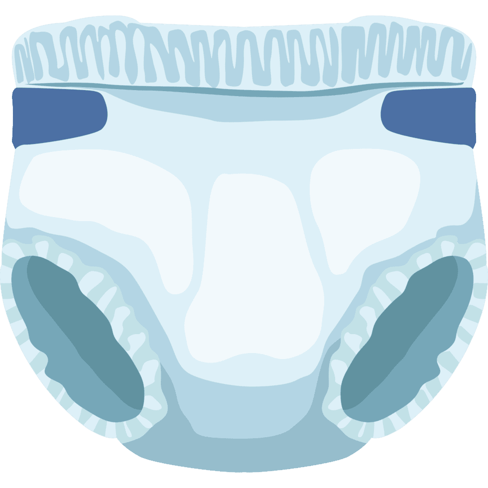 Diaper for clipart background